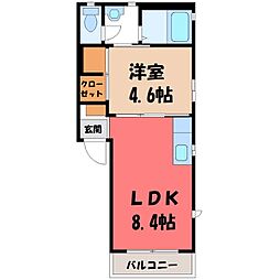 🉐敷金礼金0円！🉐両毛線 駒形駅 徒歩32分