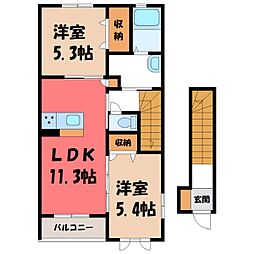 東武伊勢崎線 新伊勢崎駅 徒歩10分