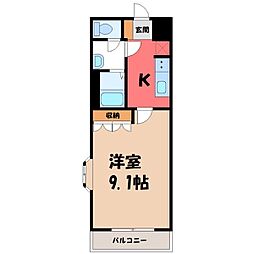 東武伊勢崎線 伊勢崎駅 徒歩8分
