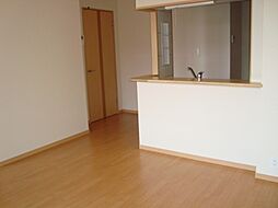 JR両毛線 国定駅 徒歩30分の賃貸アパート 1階2LDKのリビング/ダイニング