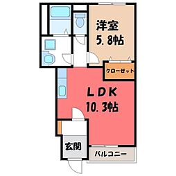 JR東北本線 間々田駅 バス27分 大和田下車 徒歩22分