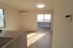 JR両毛線 国定駅 3.2kmの賃貸アパート 1階2LDKのリビング/ダイニング