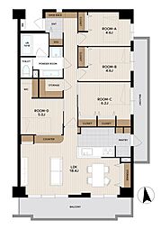 間取図画像 4LDK