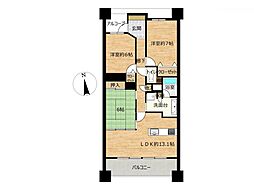 ライオンズガーデン稲沢イーストウイング 3LDKの間取図画像