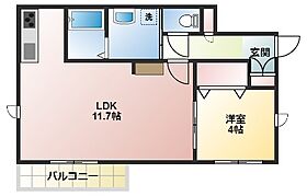 メゾンひるみ  ｜ 千葉県船橋市前原西7丁目13-8（賃貸アパート1LDK・1階・40.00㎡） その2