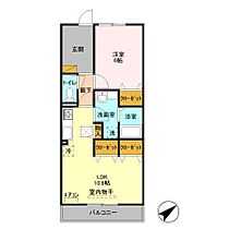 千葉県習志野市津田沼7丁目（賃貸アパート1LDK・1階・45.81㎡） その2