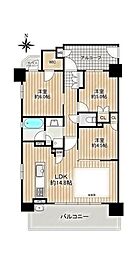 間取図画像 3LDK