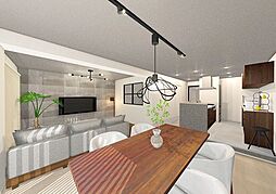 矢田川パークハウスB棟 212 3LDKのリビング/ダイニング