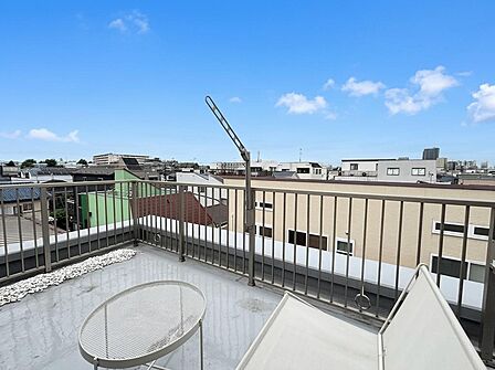 都内で珍しい空を見渡せる眺望