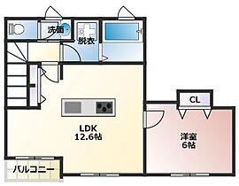 Bell・Giardino 202 ｜ 愛知県豊川市美園3丁目1-35（賃貸アパート1LDK・2階・48.41㎡） その2