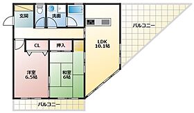 ＷＥＳＴ－2 503 ｜ 愛知県豊橋市花田町字西郷42（賃貸マンション2LDK・5階・66.50㎡） その2