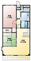 ウイングコート　ソレイユ 303 ｜ 愛知県豊川市西香ノ木町1丁目52（賃貸アパート2LDK・3階・47.86㎡） その2