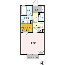 ラ・カルティエ 101 ｜ 愛知県豊橋市山田町字西山20-2（賃貸アパート1K・1階・26.71㎡） その2