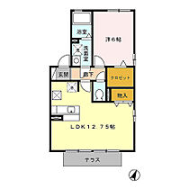 ウィルモア四ツ谷Ｂ 101 ｜ 愛知県豊川市四ツ谷町2丁目36（賃貸アパート1LDK・1階・45.39㎡） その2