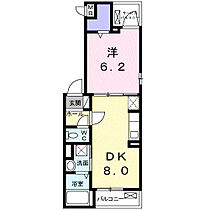 ボヌール花中館 301 ｜ 愛知県豊橋市花中町179（賃貸アパート1DK・3階・34.08㎡） その2