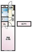 プランドール　B 201 ｜ 愛知県豊川市御津町下佐脇鎌田35-1（賃貸アパート1K・2階・24.02㎡） その2