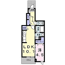 クレール石田 102 ｜ 愛知県新城市石田字東末旨8番地3（賃貸アパート1LDK・1階・40.17㎡） その2