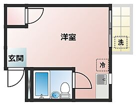 向山ハウス 103 ｜ 愛知県豊橋市向山台町13-9（賃貸マンション1R・1階・16.50㎡） その2