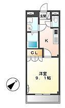 エスポアハイム  ｜ 愛知県豊川市西豊町2丁目（賃貸アパート1K・2階・30.96㎡） その2