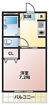 カーサ南栄 205 ｜ 愛知県豊橋市南栄町字東山222-4（賃貸マンション1K・2階・23.76㎡） その2