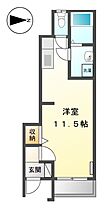 ウィル吉川  ｜ 愛知県豊橋市吉川町（賃貸アパート1K・1階・30.21㎡） その2