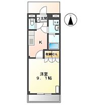 スターライズ 202 ｜ 愛知県豊橋市牛川通1丁目（賃貸アパート1K・2階・30.78㎡） その2