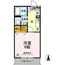 コーポポテト 105 ｜ 愛知県豊橋市牛川薬師町22-2（賃貸アパート1K・1階・26.71㎡） その2