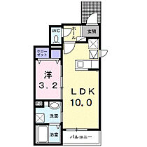 ベルフラワー 101 ｜ 愛知県豊橋市飯村北1丁目9番地1（賃貸アパート1LDK・1階・33.49㎡） その2