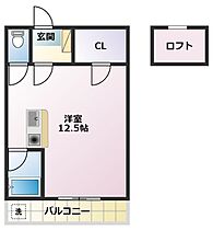 セザンヌ花田2 202 ｜ 愛知県豊橋市花田町字越水103（賃貸アパート1R・2階・26.09㎡） その2