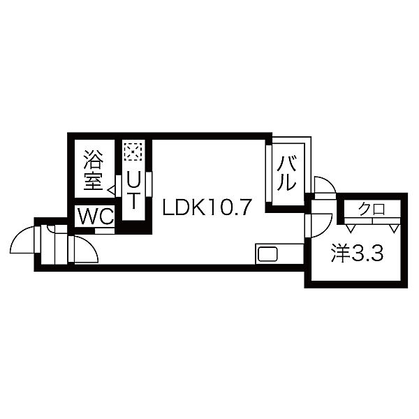 Ｗarren shirotori I 103｜愛知県豊川市白鳥町下郷中(賃貸アパート1LDK・1階・31.48㎡)の写真 その2