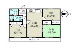 間取図画像 3LDK
