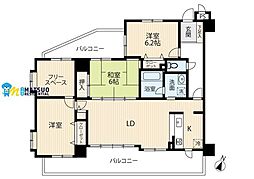 アパガーデンコート新潟西 4LDKの間取図画像