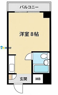 間取り コア東堀 9階/-