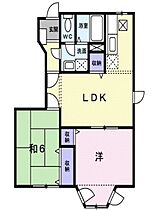 オーチャード手城 101 ｜ 広島県福山市手城町3丁目7-15（賃貸アパート2LDK・1階・53.51㎡） その2