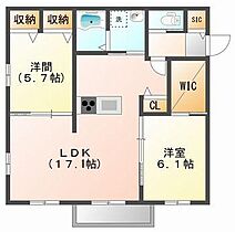 オレンジハイム 201 ｜ 広島県福山市神辺町字湯野929-1（賃貸アパート2LDK・2階・61.72㎡） その2