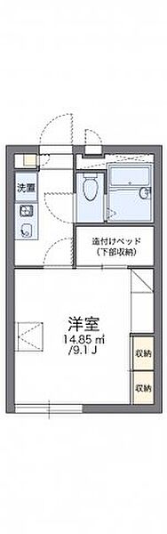 レオパレスＡＳＴｃ．ＤＡ 203｜香川県高松市川島東町(賃貸アパート1K・2階・23.18㎡)の写真 その2