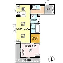 香川県高松市太田下町2463-1（賃貸アパート1LDK・2階・48.71㎡） その2