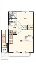 香川県高松市岡本町1726（賃貸アパート1LDK・2階・48.43㎡） その2