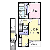 香川県丸亀市柞原町943番地1（賃貸アパート1LDK・2階・48.65㎡） その2