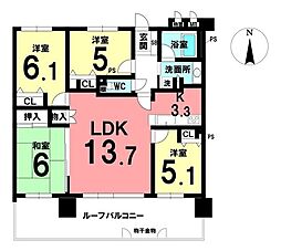 間取図画像 4LDK