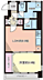 間取り：リフォーム済みの角部屋1LDKです！