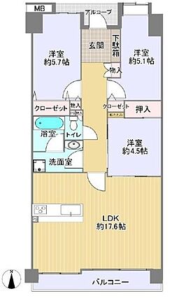 3LDK、価格...