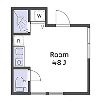 東京都大田区千鳥2丁目（賃貸アパート1R・3階・17.00㎡） その2