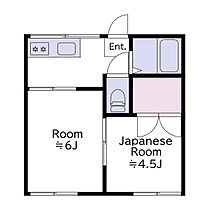 東京都世田谷区尾山台3丁目（賃貸アパート2K・2階・30.00㎡） その2