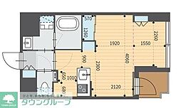 パークルール恵比寿 1LDKの間取図画像
