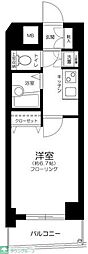 ステージファースト三軒茶屋2 1Kの間取図画像