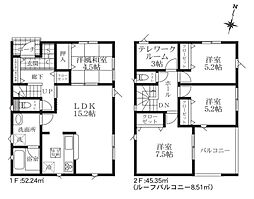 蓮田市西新宿　新築一戸建て　1号棟