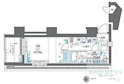 ＺＯＯＭ新宿下落合 1階1Kの間取り