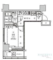 セジョリ駒込西ヶ原 1Kの間取図画像