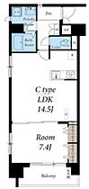 リブリ・グラン関口 403 ｜ 東京都文京区関口１丁目42-6（賃貸マンション1LDK・4階・52.56㎡） その2